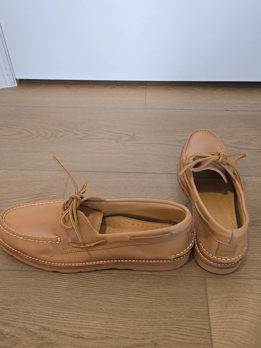 Sperry x Todd Snyder Vachetta Leather Lug Boat Shoe